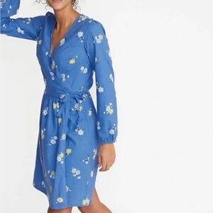 Old Navy Floral Wrap Dress